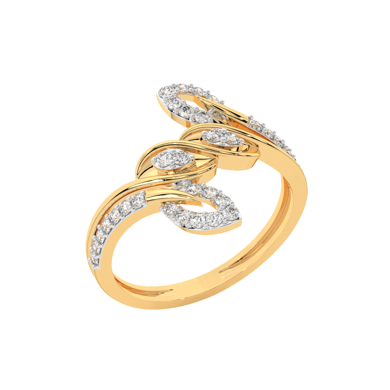 Carson Round Diamond Engagement Ring